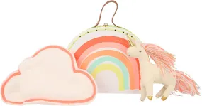 Unicorn Mini Suitcase Doll