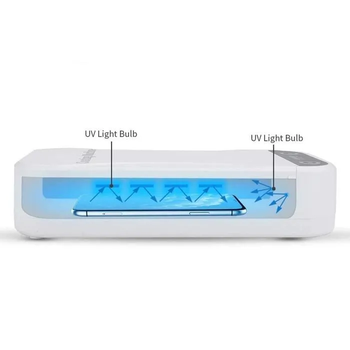 UV Light Sanitizer Box for Smartphones and More