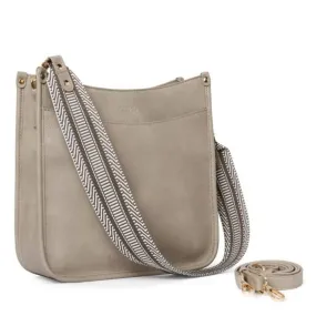 Versatile Elegance: Vegan Leather Crossbody with Adjustable Strap