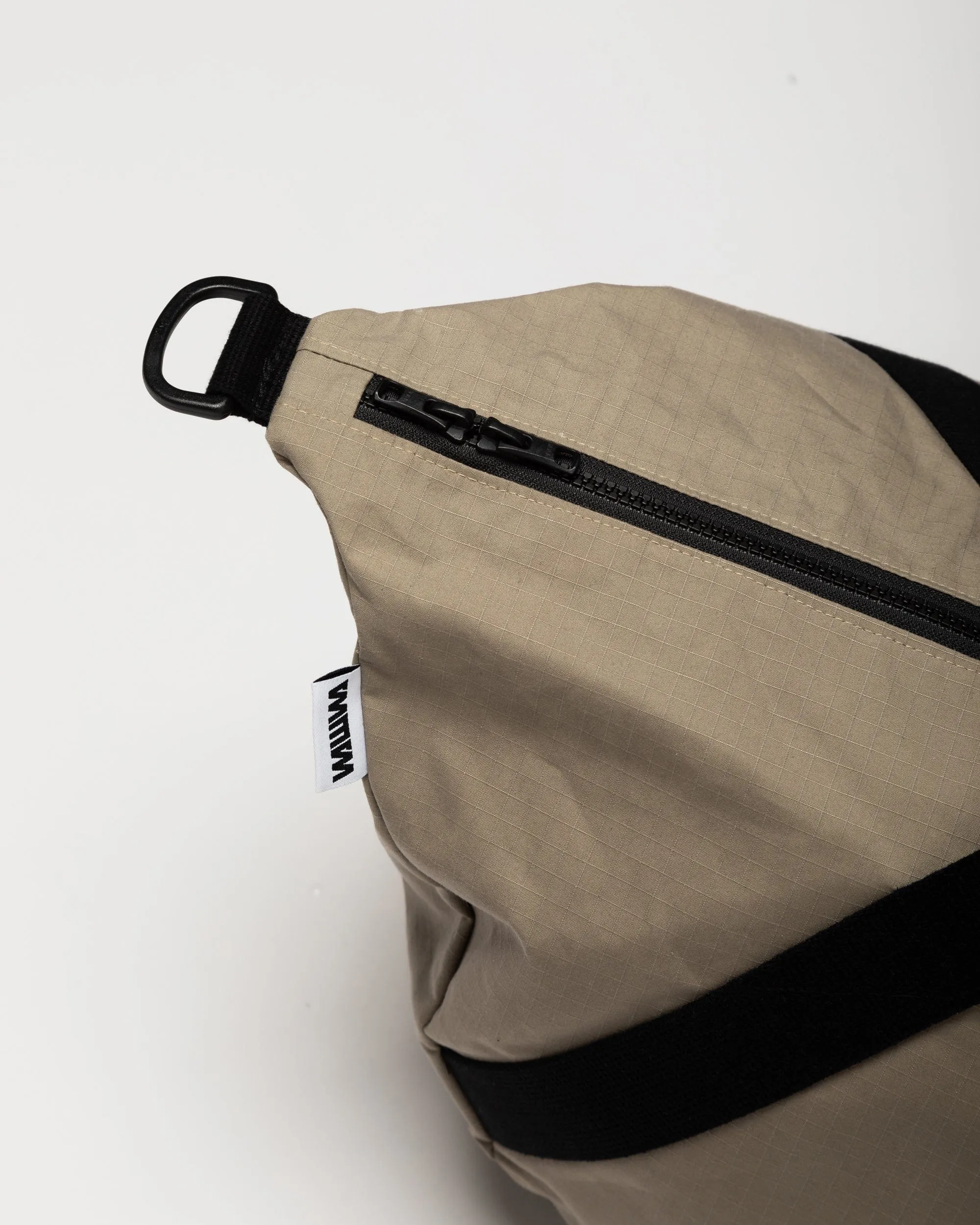 Water Resistant Duffle Bag - Stone