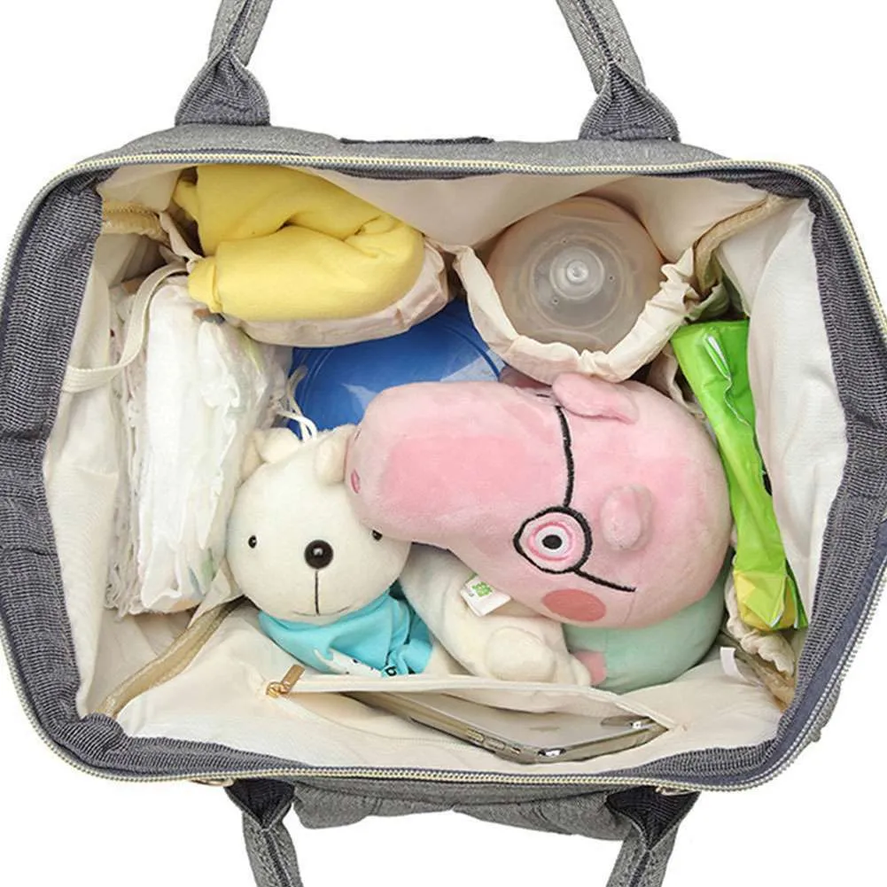 Waterproof Large Mummy Nappy Diaper Bag Baby Travel Nursing Backpack