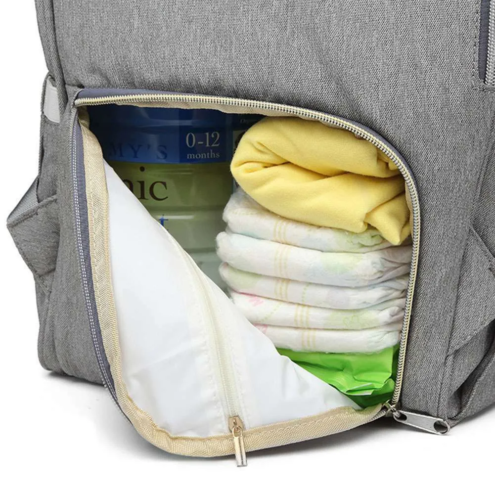 Waterproof Large Mummy Nappy Diaper Bag Baby Travel Nursing Backpack