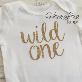 Wild One - Silver/Gold Bodysuit