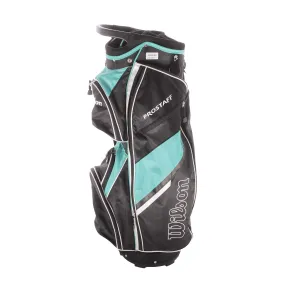 Wilson Staff Second Hand Cart Bag - Black/Green/White