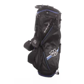 Wilson Staff Second Hand Stand Bag - Black/Blue