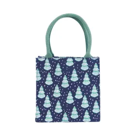 Winter Trees Itsy Bitsy Reusable Gift Bag Tote