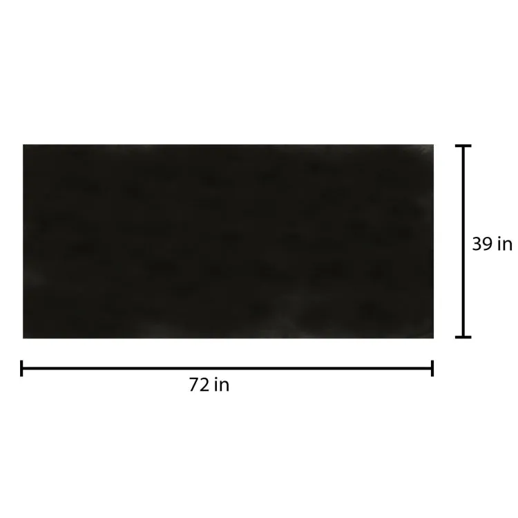 YEGBONG Fireplace Brazier Fire Mat Outdoor Lawn Patio Grill Fire Mat, Size: 39x72 Inches