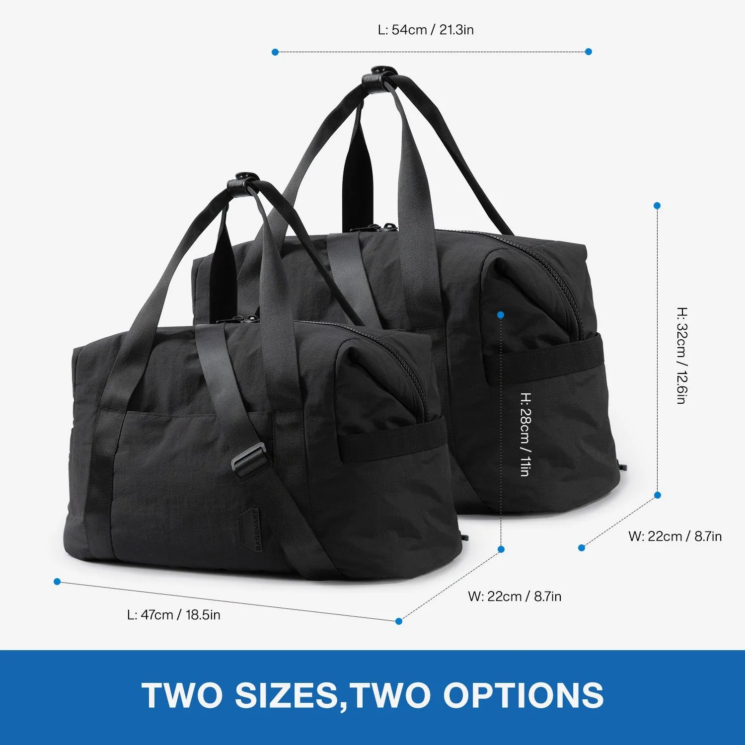 Zoraesque Duffel Black